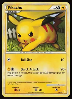 Pikachu #2 Gyarados & Raichu Pokemon Card - Image 1