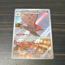 Pokemon TCG Perfect Order Talonflame 091 /088 Holo Illustration Rare Card #1a - Image 1