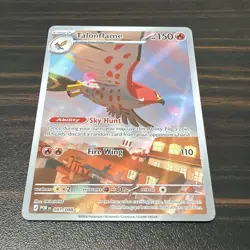 Pokemon TCG Perfect Order Talonflame 091 /088 Holo Illustration Rare Card #1a - Image 2