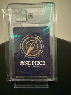 Bandai One Piece Monkey D. Luffy CGC 9.5 Promo Manga Alt Art Parallel P-001 Card - Image 3