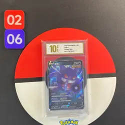 Pokemon Chinese TCG Card Sword & Shield Gengar V CS4bC 072/132 RR Grade10 - Image 1