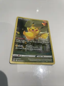 Pokemon Pikachu TCG Crown Zenith Full Art Holo Card GG30/GG70 Ultra Rare - Image 1