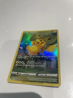 Pokemon Pikachu TCG Crown Zenith Full Art Holo Card GG30/GG70 Ultra Rare - Image 3