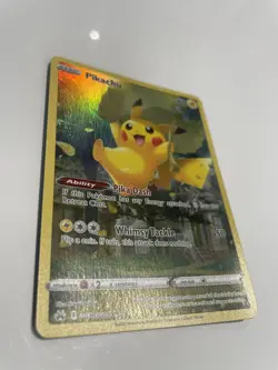 Pokemon Pikachu TCG Crown Zenith Full Art Holo Card GG30/GG70 Ultra Rare - Image 5