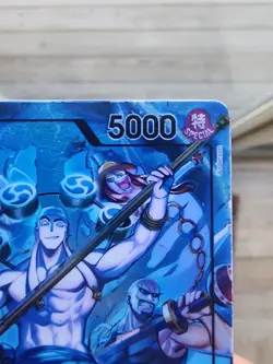 One Piece Enel Leader OP15 Proxy Card Double Sided Alt Art Holo Spotting - Image 3