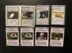 Lot of Star Wars CCG Light Side Starship Cards - Image 4