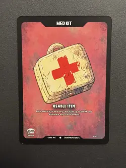 Dead World TCG Med Kit 66/116 DEMO EDITION Non Holo Card 2024 - Image 1