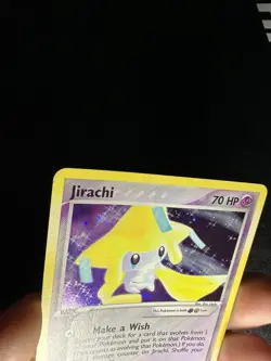 2004 POKEMON EX HIDDEN LEGENDS JIRACHI 8/101 HOLO RARE NM/LP - Image 4