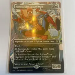 MTG: Spider-Man - Spectacular Spider-Man(Extended Art) - Rare - 0014 NM - Image 1