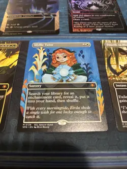 Mtg Borderless + Foil Manamorphose Idyllic Tutor Swords Plowshares Deserted - Image 3