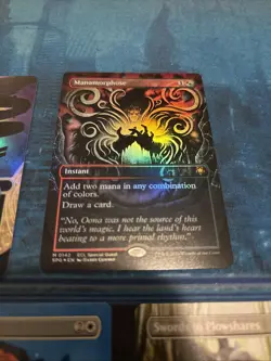 Mtg Borderless + Foil Manamorphose Idyllic Tutor Swords Plowshares Deserted - Image 5