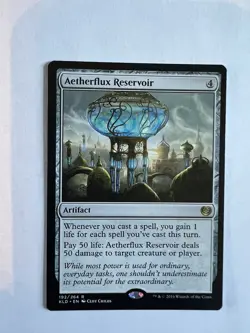 MTG Aetherflux Reservoir Kaladesh 192/264 Regular Rare - Image 2