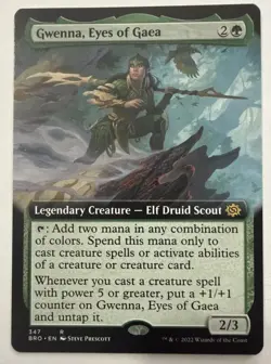 Gwenna, Eyes of Gaea (Extended Art) The Brothers' War (347) Normal - MTG - Image 1