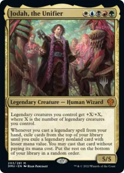 Foil - Jodah, the Unifier - 203 / NM / English MTG - Image 1
