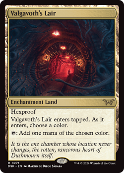 x4 Valgavoth's Lair DSK Duskmourn MTG 271 RARE M/NM 4x - Image 1