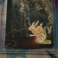Magic The Gathering Marina Vendrell full alt alter hand painted by Elsa Rosen - Image 3