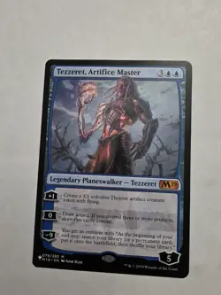Magic: The Gathering Tezzeret, Artifice Master The List Mythic Blue 079/280 - Image 1