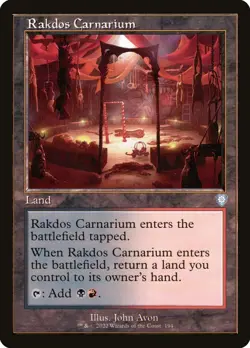 Rakdos Carnarium The Brothers' War Commander MTG NM retro - Image 1