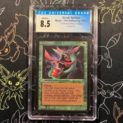 CGC 8.5 - Alpha Scryb Sprites MTG Magic the Gathering 1993 BGS - Image 1