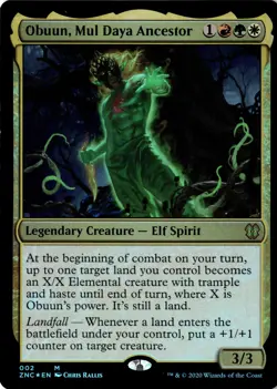 Obuun, Mul Daya Ancestor M Commander: Zendikar Rising 2 NM - Image 1