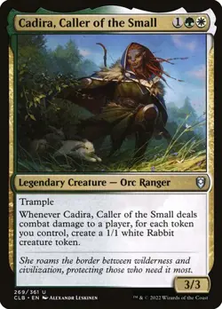 NM Cadira, Caller of the Small, MTG, Baldur's Gate, Magic the Gathering, 269 - Image 1