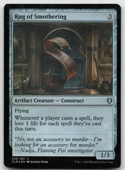Rug of Smothering Commander Legends: Battle for Baldur's Gate Foil - Image 1