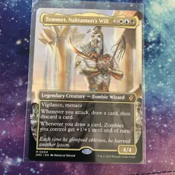 Temmet, Naktamun's Will (REGULAR) x1 - MTG Aetherdrift Commander DRC #4 - Image 1