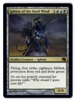 Sphinx Of The Steel Wind LP* FOIL Graveborn ENGLISH 9/30 mtg -UnltdCards - Image 1