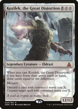 Kozilek, the Great Distortion [OGW - 4] - LP [Normal] TCG MTG - Image 1
