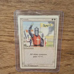 MTG Magic: The Gathering - Revised - Crusade HP - Banned - Image 1