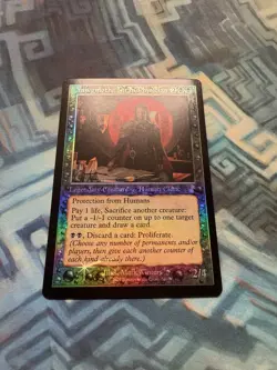 MTG Foil Yawgmoth, Thran Physician NM Unplayed Time Spiral Remastered - Image 2