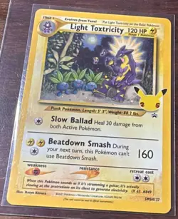 2019-2023 Pokemon Sword & Shield Black Star Promos Light Toxtricity #SWSH137 - Image 1