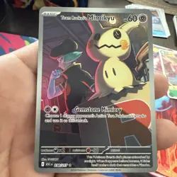 Pokemon tcg Team Rocket's Mimikyu Ascended heroes illustration Rare238/217 - Image 1