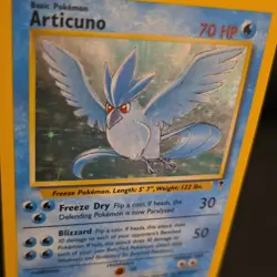 Pokemon Articuno Legendary Collection Holo Rare 2/110 Basic 70 HP Card 2002 - Image 2
