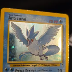 Pokemon Articuno Legendary Collection Holo Rare 2/110 Basic 70 HP Card 2002 - Image 3