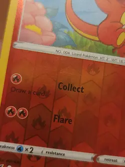 Charmander - 023/185 - Pokemon Swsh04: Vivid Voltage Reverse Holo LP - Image 2