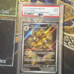 Pokemon Mega Evolutions: Alakazam (Illustration Rare) #009 - PSA 9 Mint - Image 1