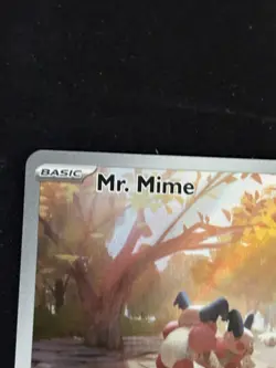 Pokemon TCG Mr. Mime 179/165 Sv: Scarlet & Violet 151 Holo Illustration Rare NM - Image 2