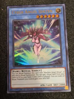 1x (LP) Cyber Angel Idaten - LART-EN050 - Ultra Rare - Limited Edition YuGiOh - Image 1