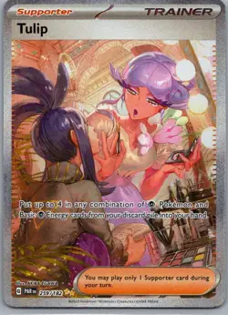 Tulip 259/182 Special Illustration Rare Paradox Rift Pokemon Near Mint - Image 1