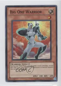 Big One Warrior Unlimited YuGiOh Yusei Fudo 3 Duelist Pack #DP10-EN015 - Image 1