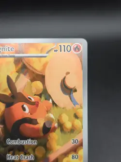 Pokemon TCG Pignite 097/086 White Flare (WHT) Illustration Rare Holo Full Art NM - Image 4