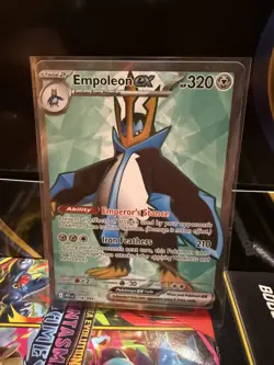 Pokemon TCG Empoleon Ex 114/094 Phantasmal Flames Full Art NM - Image 1
