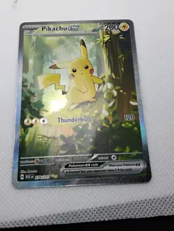 2026 Pokemon Ascended Heroes Pikachu ex Special Illustration Rare #276/217 - Image 4