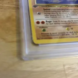 1999 Pokemon Jungle Cubone 1st Edition #50 PSA 6 - Image 3