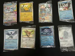 Pokemon TCG Holiday Calendar 2025 Stamped & Sealed Cards, Pack of 8 Full set - Image 1