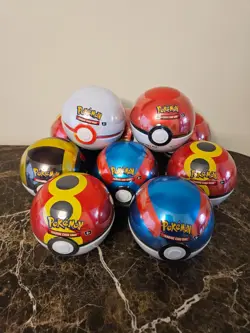 Pokemon TCG Poke ball Tins- Set Of 10 - Image 2
