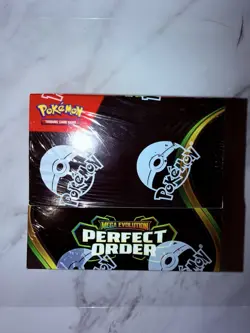 Pokemon Mega Evolution Perfect Order Booster Box Display New/Sealed (36 Packs) - Image 1