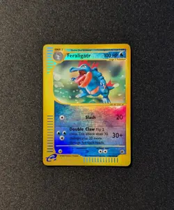 Pokemon EXPEDITION - #46/165 Feraligatr - Reverse Holo - ENG - Lightly Played - Image 3