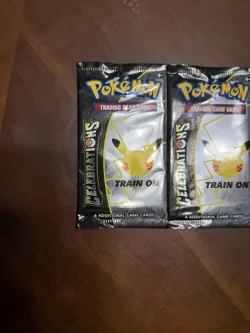 Pokemon TCG: Sword & Shield- (3) CELEBRATIONS Booster Packs- NEW/FACTORY SEALED - Image 2